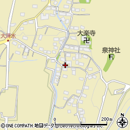 滋賀県米原市大清水1151周辺の地図