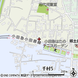 神奈川県秦野市堀西385周辺の地図