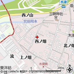 愛知県犬山市木津西ノ畑243周辺の地図