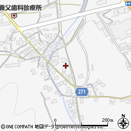 兵庫県養父市上野688周辺の地図