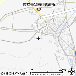 兵庫県養父市上野91周辺の地図