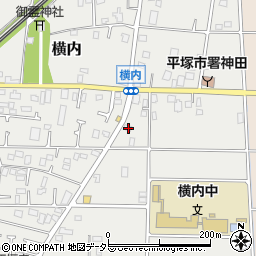 神奈川県平塚市横内1944周辺の地図