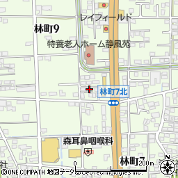 岐阜県大垣市林町7丁目625周辺の地図
