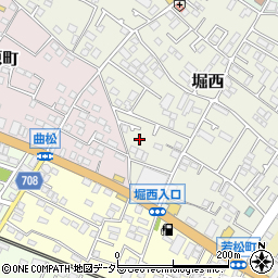 神奈川県秦野市堀西92-1周辺の地図