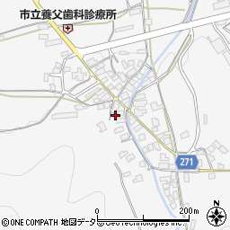 兵庫県養父市上野419周辺の地図