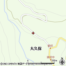 兵庫県養父市大久保241周辺の地図