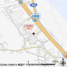 兵庫県養父市上野1178周辺の地図