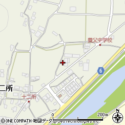 兵庫県養父市十二所312周辺の地図