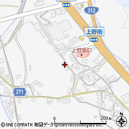 兵庫県養父市上野935周辺の地図