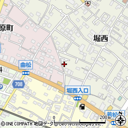 神奈川県秦野市堀西90周辺の地図