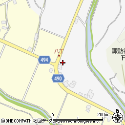 京都府綾部市仁和町西河原周辺の地図