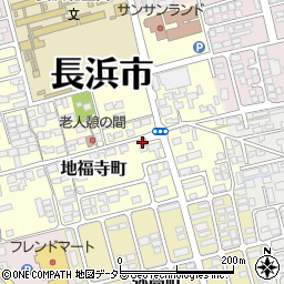 長浜地福寺郵便局 ＡＴＭ周辺の地図