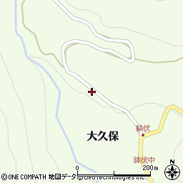 兵庫県養父市大久保240周辺の地図