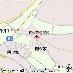 愛知県犬山市今井割洞21周辺の地図