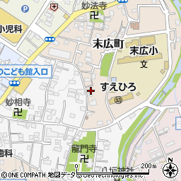 神奈川県秦野市末広町4-22周辺の地図