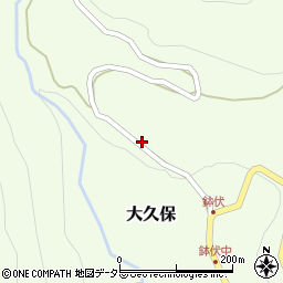 兵庫県養父市大久保254周辺の地図