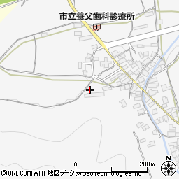 兵庫県養父市上野87周辺の地図
