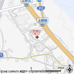 兵庫県養父市上野1169周辺の地図