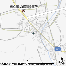 兵庫県養父市上野97周辺の地図