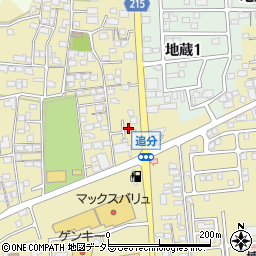 岐阜県不破郡垂井町2008周辺の地図