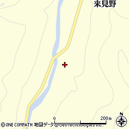 鳥取県八頭郡若桜町来見野571周辺の地図