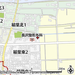 岐阜県大垣市稲葉東3丁目33周辺の地図