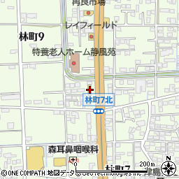 パリミキ　大垣店周辺の地図