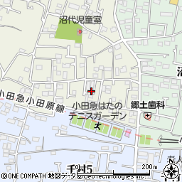 神奈川県秦野市堀西370-2周辺の地図