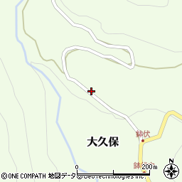 兵庫県養父市大久保255周辺の地図