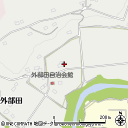 千葉県市原市外部田290周辺の地図