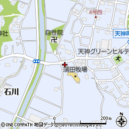 神奈川県藤沢市石川4087-1周辺の地図