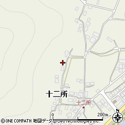 兵庫県養父市十二所396周辺の地図