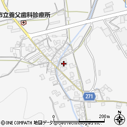 兵庫県養父市上野697周辺の地図