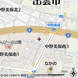 児玉事務所周辺の地図