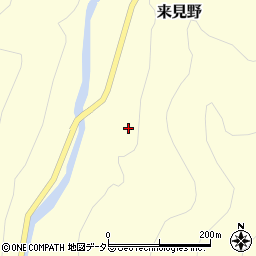 鳥取県八頭郡若桜町来見野545周辺の地図