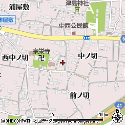 愛知県犬山市塔野地中ノ切21-1周辺の地図