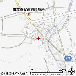 兵庫県養父市上野99周辺の地図