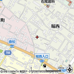 神奈川県秦野市堀西90-16周辺の地図