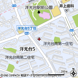 洋光台南第１住宅４－３５号棟周辺の地図
