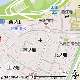 愛知県犬山市木津西ノ畑226周辺の地図