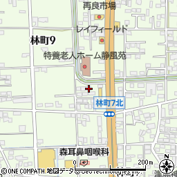 岐阜県大垣市林町7丁目623周辺の地図