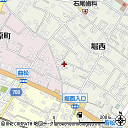 神奈川県秦野市堀西90-15周辺の地図