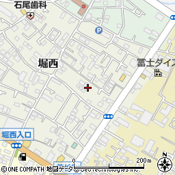 神奈川県秦野市堀西53-5周辺の地図
