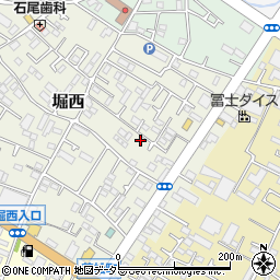 神奈川県秦野市堀西53-6周辺の地図