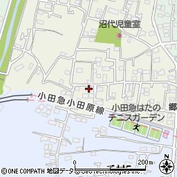 神奈川県秦野市堀西390周辺の地図