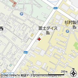 神奈川県秦野市堀西13周辺の地図