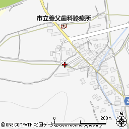 兵庫県養父市上野88周辺の地図
