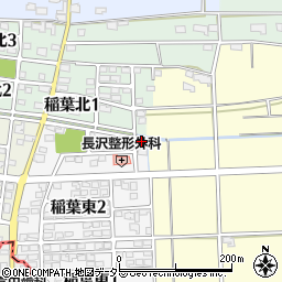 岐阜県大垣市稲葉東3丁目32周辺の地図