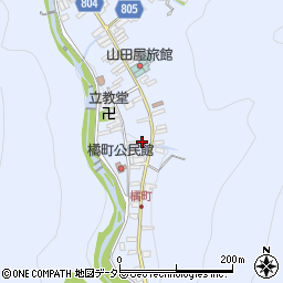 玉川楼周辺の地図