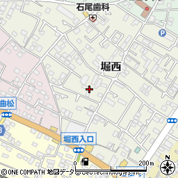 神奈川県秦野市堀西88-5周辺の地図
